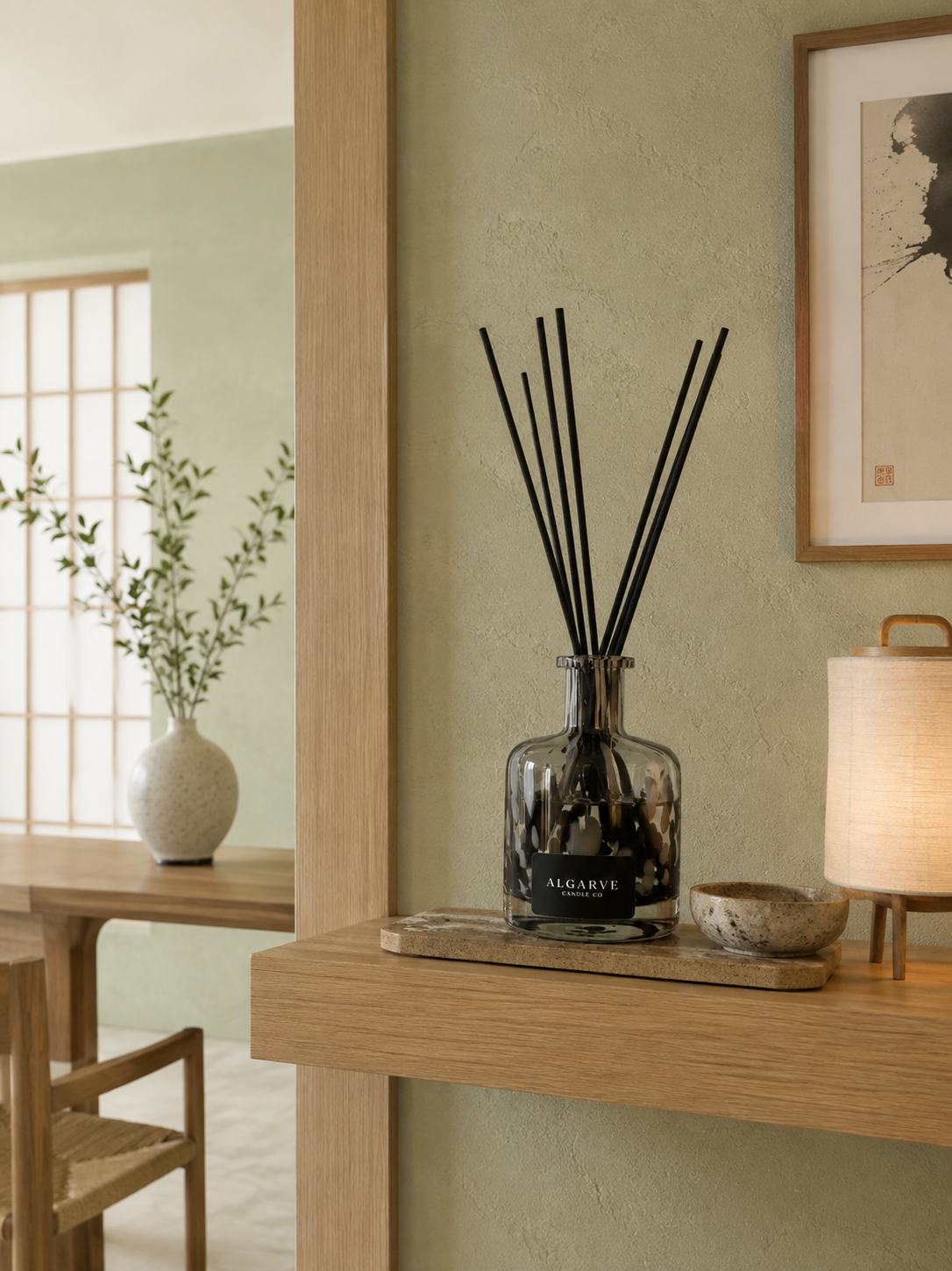 Luxury Reed Diffuser - Amber & Orange