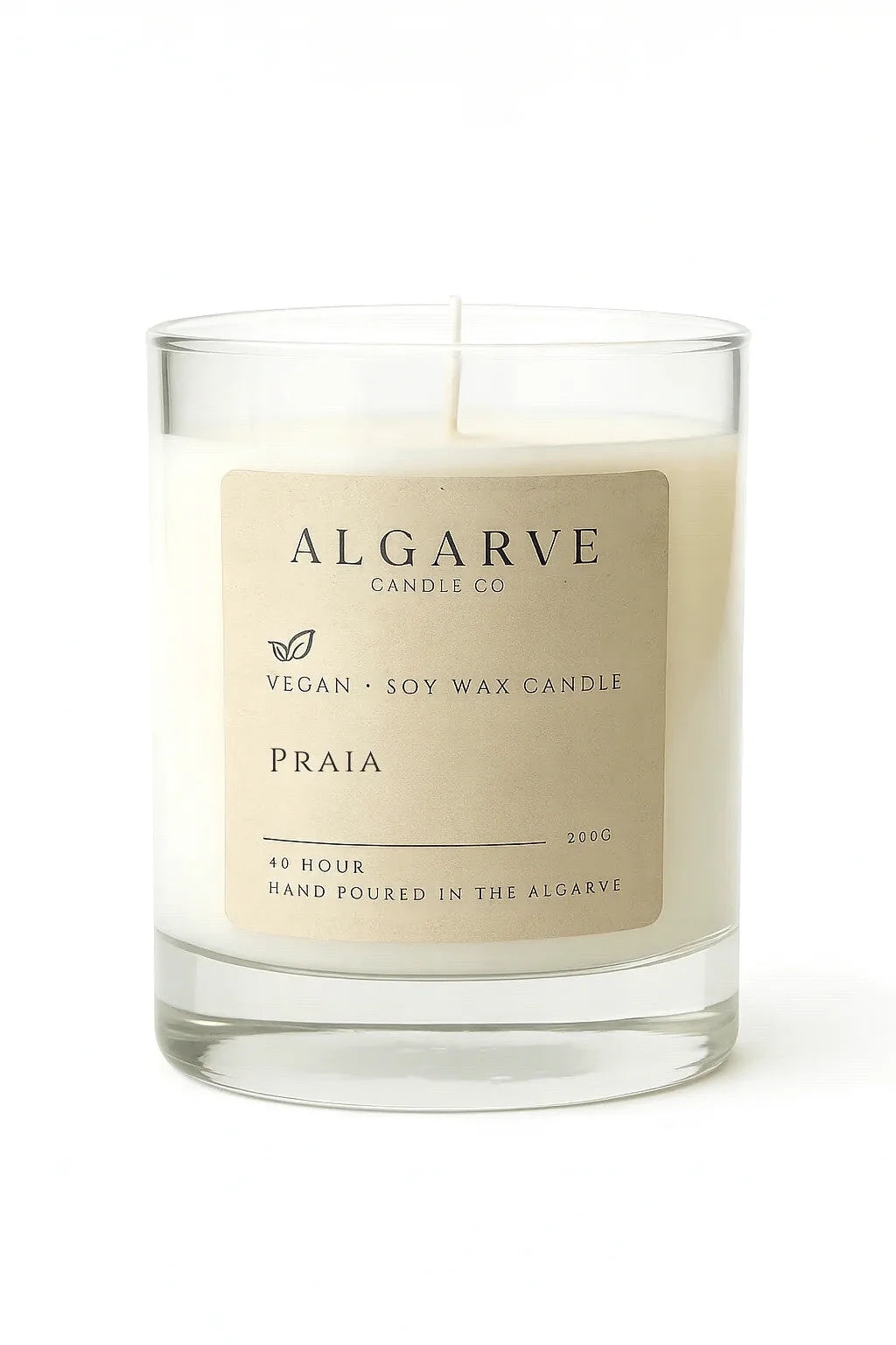 Soy Candle | 40hr | Praia