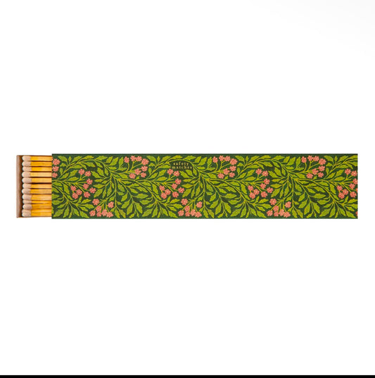 Luxury Long Green Floral Matches