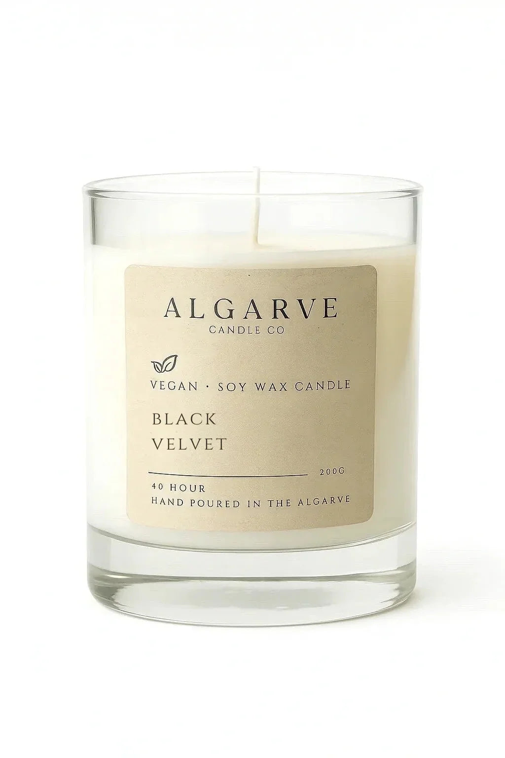 Soy Candle | 40hr | Black Velvet