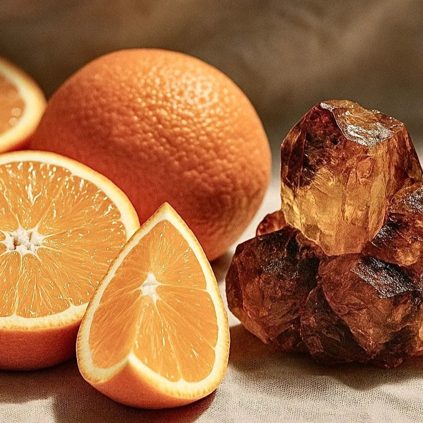 Luxury Reed Diffuser - Amber & Orange